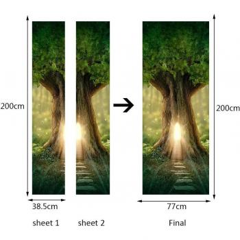 Vinilos Pared Árboles Místicos