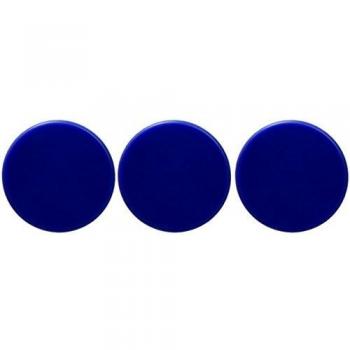 BLISTER 3 IMANES 30MM AZUL