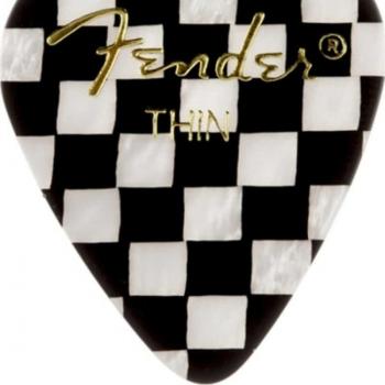 Fender 12-Pack Checker Thin Plectrums