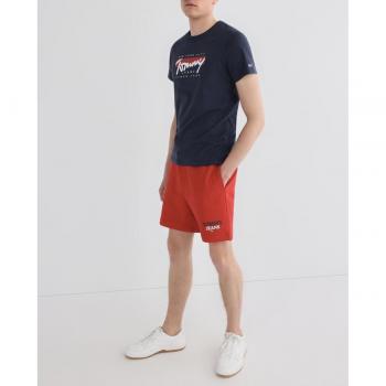 Short Ajustable Tommy Jeans para Hombre en Color Rojo