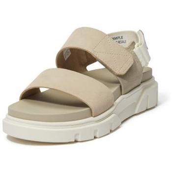 Timberland Sandalia mujer Greyfield con tiras traseras y velcro beige