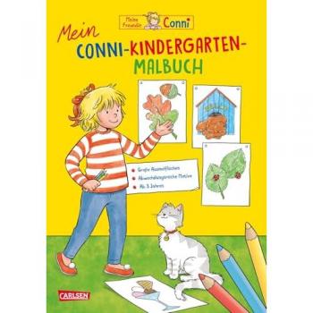 Conni Gelbe Reihe (Beschäftigungsbuch): Mein Conni-Kindergarten-Malbuch
