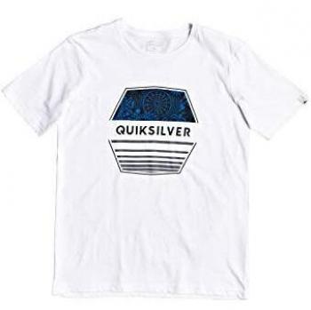 Quiksilver T-Shirt Drift Away Garçon 8-16 Ans, Blanc, FR