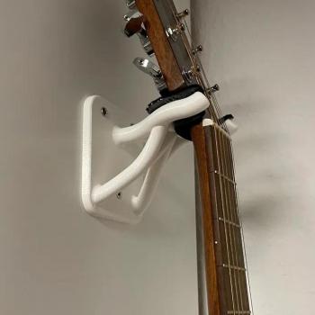 Support mural guitare Cherry C blanc – SKU 0001