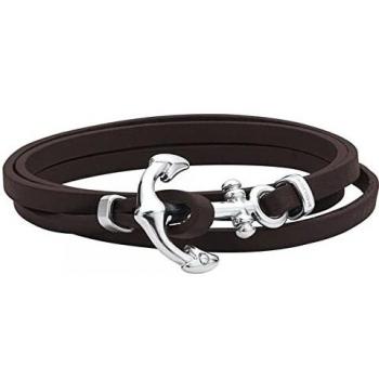 Pulsera Police PJ.26198BLN-02 de Piel y Metal