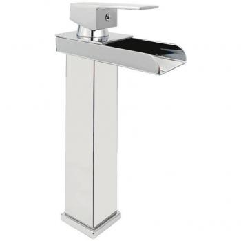 Traesio Cascade Chrome – Grifo Unidireccional para Baños Contemporáneos