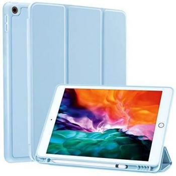 SIWENGDE iPad Case 9th/8th/7th Gen, Slim Lightweight Stand Protective Case for 10.2 Inch iPad 2021/2020/2019 with Pencil Holder, Auto Wake/Sleep
