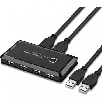 USB Switch for 2 PCs and 4 Devices