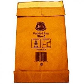 MAILmedia Pochettes matelassees kraft Jiffy 140x185mm