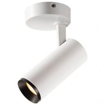 Numinos SPOT DALI S LED Deckenaufbauleuchte 2700 K, 60°, 980 lm – Weiß/Schwarz (SLV)