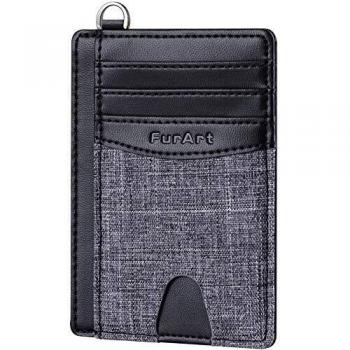 Minimalistisches FurArt Kartenetui für Herren & Damen