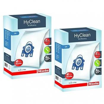 X Genuine Miele GN HyClean 3D Vacuum CleanerHoover Dust Bags & 2 Filters S8/5/2