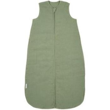 Meyco Baby Ganzjahres-Schlafsack Musselin 2.0 TOG olivgrün Unisex 60 cm