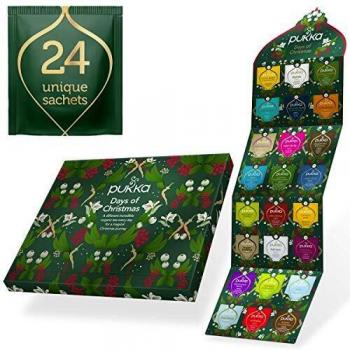 Pukka Herbal Organic Teas Christmas Calendar 2021
