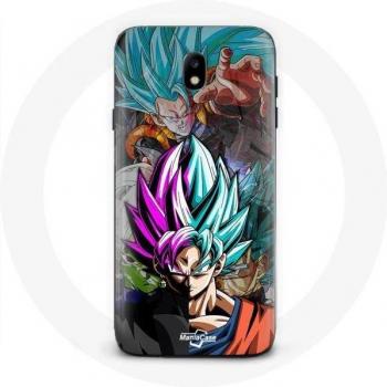 Samsung Galaxy J7 2017 Goku Blue Super Saiyan Case