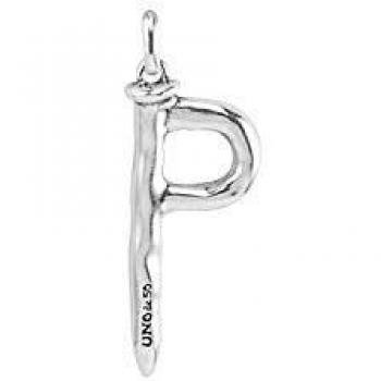 Colgante P de la colección Abecedario de UNO de 50