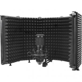 5-Panel Microphone Isolation Shield