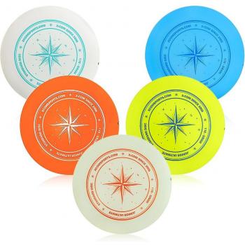 Lightweight 9.3-Inch Flying Disc for Adults and Juniors