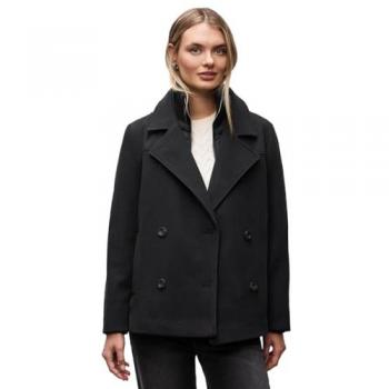 Street One Cabanjacke schwarz mit Inlay – Damengrad