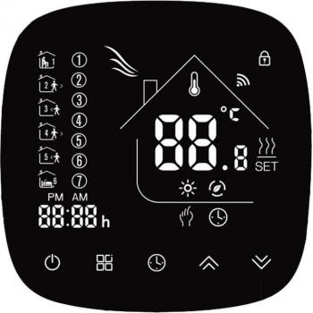 WiFi Touchscreen Temperature Controller for Boiler Heating