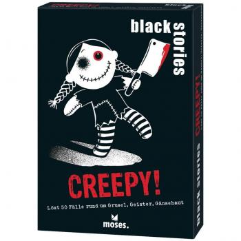 Rätselkarten: Creepy Black Stories