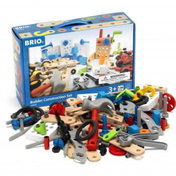 Builder Brio – Construction Métal & Plastique 125 pièces (à partir de 3 ans)