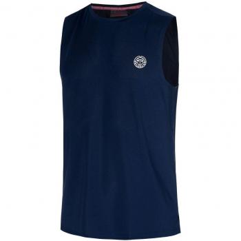 BIDI BADU Herren-Tank Top in Dunkelblau – Größe M