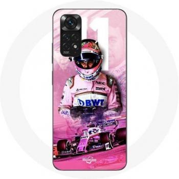 Xiaomi Redmi Note 11S Sergio Pérez F1 Driver Pink Case
