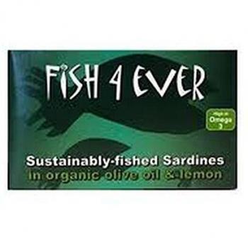 Fish 4 Ever Sardines in Olive Oil & Lemon 120g