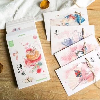 Pack Couleurs Serein – Cartes de Souhaits et Enveloppe