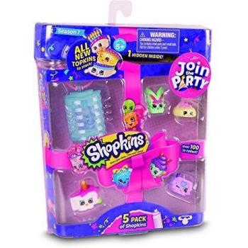 Collection 5 Shopkins pour Petits