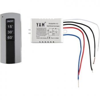 Wireless Remote Lamp Receiver and Transmitter