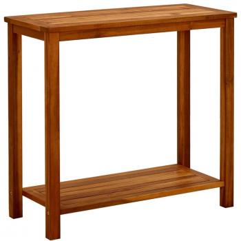Garden Console Table vidaXL 80x35x75 cm Solid Acacia Wood