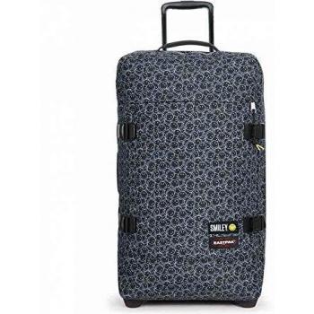Smiley Eastpak Valise noire L multifonction