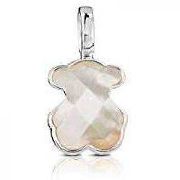 Colgante de plata TOUS con nácar facetado