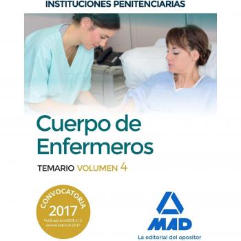 Cuerpo de enfermeros de instituciones penitenciarias. Temario volumen 4 (Tapa blanda).