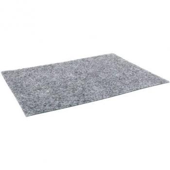 Primaflor-Ideen Nadelvlies Teppich MALTA, Uni-Farben, grau