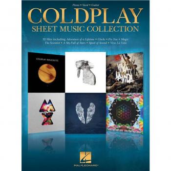 Coldplay Sheet Music Collection: Piano-Vocal-Guitar