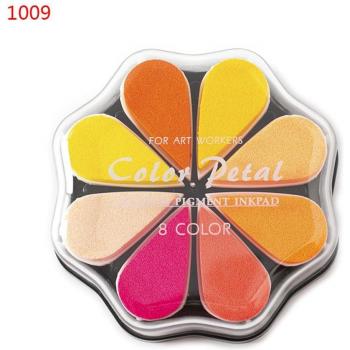 8-Color Finger Painting Ink Pad