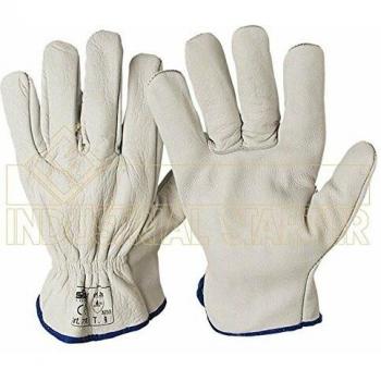 Gants en cuir blanc de qualité supérieure Top Industrial Starter 07140
