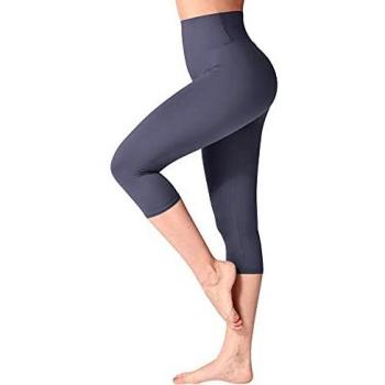 SINOPHANT Damen Leggings 3/4 High Waist Blickdicht XL-3XL
