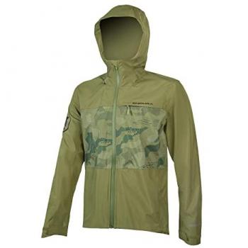 Endura Wasserdichte Herren Mountainbike Jacke grün