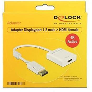 Aktiver Adapter Displayport 1.2 > HDMI Buchse 4K