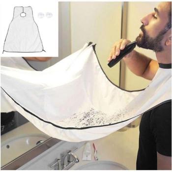 Regalo Uomo Barbuto: Mantellina Ventosa Bianco