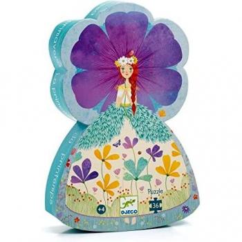 Puzzle silhouette DJECO La Principessa di Primavera