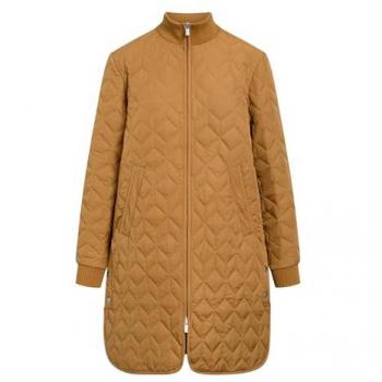 Ilse Jacobsen Damen‑Steppjacke ART06, Größe 42, golden brown, atmungsaktiv, winddicht, 2‑Wege‑Reißverschluss, gesteppt