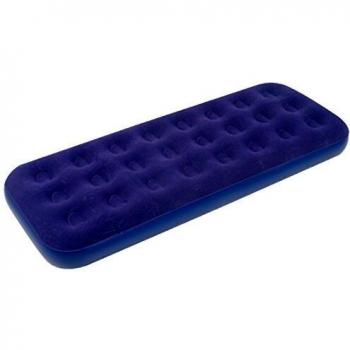 Jilong Materasso Gonfiabile Floccato Blu 191 x 137 x 22 cm