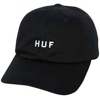 HUF Herren Kappe Essentials OG Logo CV 6‑Panel Cap – Urban Streetwear‑Look