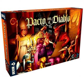 PACTO CON EL DIABLO, juego de mesa en Castellano editado por Devir