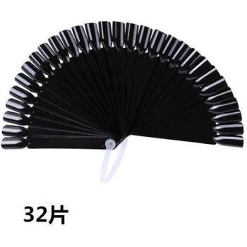 False Nail Art Practice Display Fan Set